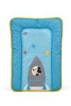 Матрасик для пеленания на комод Polini Kids "Disney baby Микки Маус" р. 70*50 см, голубой Акция!