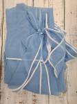 Балдахин для детской кроватки 400*150 см,вуаль, цвет голубой