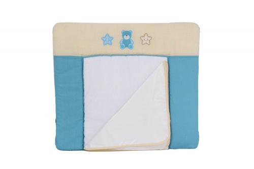 Матрасик для пеленания на комод "Плюшевые мишки" (POLINI) р. 85*75 см