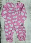 Комбинезон ясельный интерлок, р.56 (роз.слоники) 1335203601