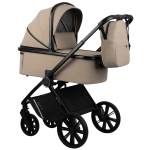 Коляска детская "Indigo Sting " 3 в 1, цвет бежевый