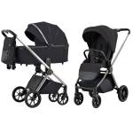 Коляска детская "Carrello Ultra" Night Black  2в1,CRL-6525