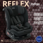 Автокресло детское INDIGO "REFLEX" 0-36 кг, цвет черный Акция!