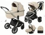 Коляска детская тм Luxmom "Skyte" D802 3 в 1 цвет: кофейно-коричневый