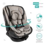 Автокресло детское "INDIGO AERO" Isofix 0-36 кг, цвет бежевый