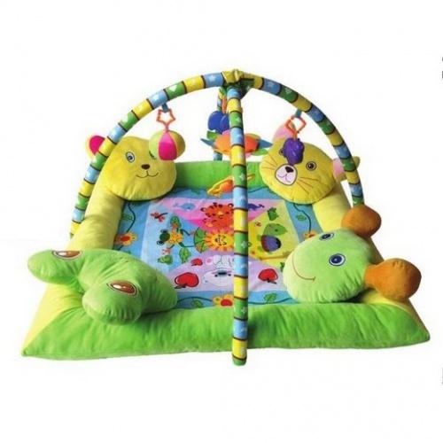 Развивающий коврик "Lorelli Toys" с 4 подушками