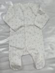 Комбинезон-слип ясельный "Лапочка" К219/0К208и (молоч/бантики) р.56,62