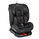 Автокресло детское INDIGO "TOURNEO S Isofix" 0-36 кг, цвет графит