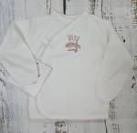 Кофточка ясельная  "Лапочка" принт молочный р.56