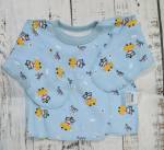 Распашонка интерлок р.62, голубой, 1090200201