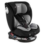 Автокресло детское Pituso "Roys+" Isofix 0-36 кг, цвет черный-серый