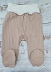 Ползунки интерлок "Лапочка" К200/00Н7и беж в рубчик р.62
