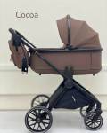 Коляска детская Pituso "Mayla Plus" 2 в 1 Devine Cocoa/Black