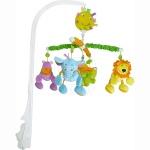 Музыкальный мобиль на кроватку BIBA TOYS "Мои друзья из джунглей"