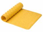 Коврик силиконовый антискользящий "ROXY-KIDS" для детской ванночки ,р.35*76 см. цв.желтый