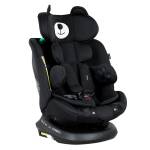 Автокресло детское Pituso "Weby" Isofix 0-36 кг, black/черный