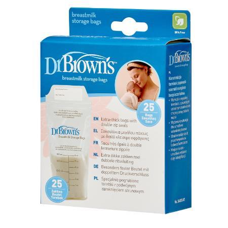 Пакеты для хранения грудного молока Dr.Brown's, 25 шт