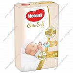 Подгузники детские "Huggies Elite Soft 0+" до 3,5 кг. 50 шт.