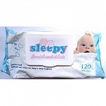 Влажные салфетки "Sleepy" 120 шт.