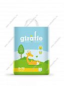 Подгузники детские LOVULAR "GIRAFFE" размер S,3-8 кг, 72 шт/уп.