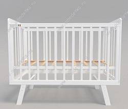 Кровать детская Incanto "Anniken" на ножках, цвет белый/белый
