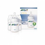 AVENT Бутылочка для кормления серия "Classic Plus" 125 мл 3 шт.