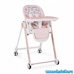 Стульчик для кормления "BERNY" Pink Happy Baby (положение лёжа, вкладыш)