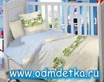 Комплект постельного белья 3 предмета Baby Time "Веселые овечки" сатин