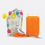 Пакеты для хранения детского питания "BABY FOOD POUCHES ON-THE-GO" Happy Baby