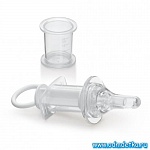 Дозатор с мерным стаканчиком-колпачком "BABY DISPENSER WITH MEASURING CUP" Happy Baby