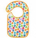 Нагрудник на липучке "BabyOno" 6+ (средний)