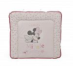 Матрасик для пеленания на комод Polini Kids "Disney baby Минни Маус" р. 77*72 см, розовый