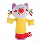 Игрушка с пищалкой "Кот" Happy Baby