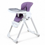 Стульчик для кормления "PAUL" Happy Baby (положение лежа, эко-кожа) Purple