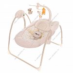 Качели электронные "Pituso Marbella" BEIGE/Бежевый Круги