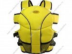 Рюкзак кенгуру "Selby Люкс"  цвет желтый 6мес.+.до 12 кг
