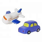 Набор игрушек для ванны "Машинка и самолет" арт.25037