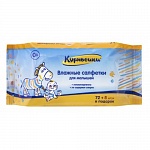 Влажные салфетки "Курносики" 72 шт.+ 8 шт. в подарок