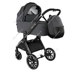 Коляска детская Pituso "Mayla Luxury" 2 в 1 Dark Grey