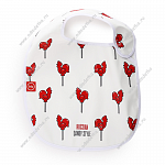 Нагрудник на липучке "WATER-PROOF BABY BIB" Happy Baby арт.16009