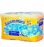 Подгузники-трусики для плавания "Swimmies" 4-9 кг, 13 шт.