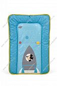 Матрасик для пеленания на комод Polini Kids "Disney baby Микки Маус" р. 70*50 см, голубой