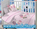 Комплект постельного белья 3 предмета Baby Time "Воздушный шарик" сатин