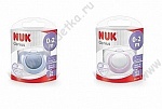Соска-пустышка Nuk "Genius" силиконовая, 0-2 мес