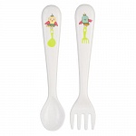 Набор столовых приборов "First Spoon and Fork" Happy Baby (ложка+вилка)