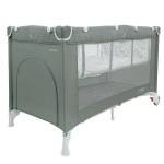 Манеж-кровать Indigo "FORTUNA" 2 уровня, размер 120*60 см, цвет зеленый